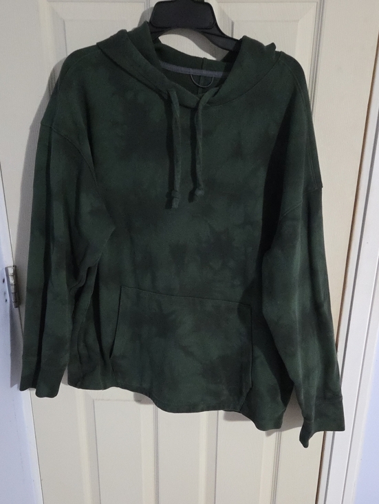 all in motion Other - all in motion Dark Green Tie-Dye Hoodie